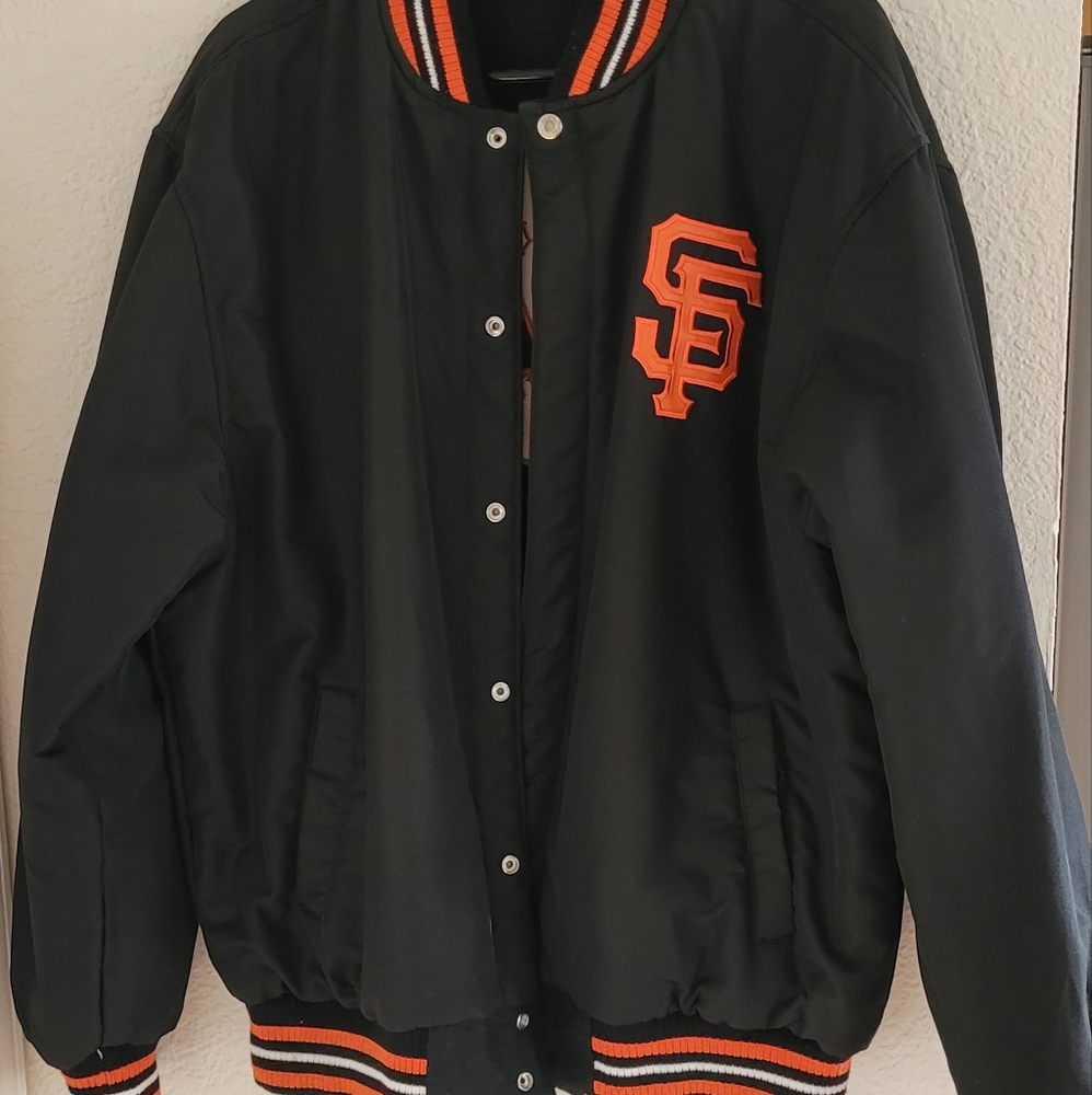 Giants Jacket - Letterman style - reversible